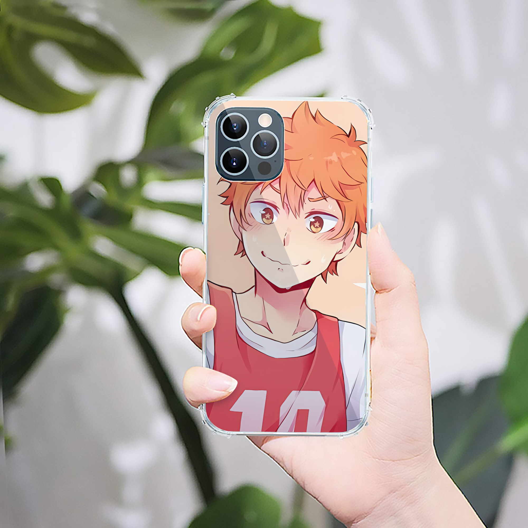 （画像用） ハイキュー!! Haikyu!! 【iPhone 12シリーズ対応】透明スマホケース（クリアソフトケース）